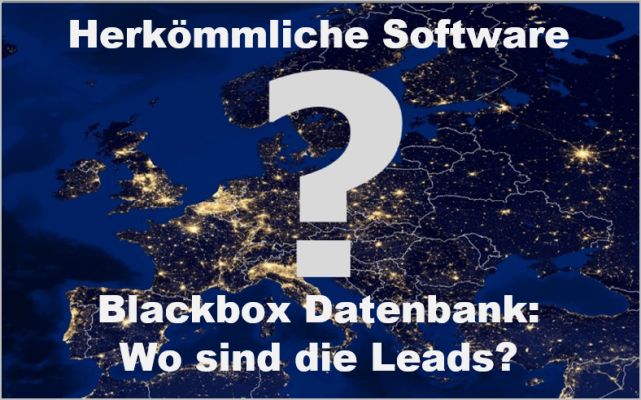 Herkömmliche Software ist meistens eine Art "Blackbox"